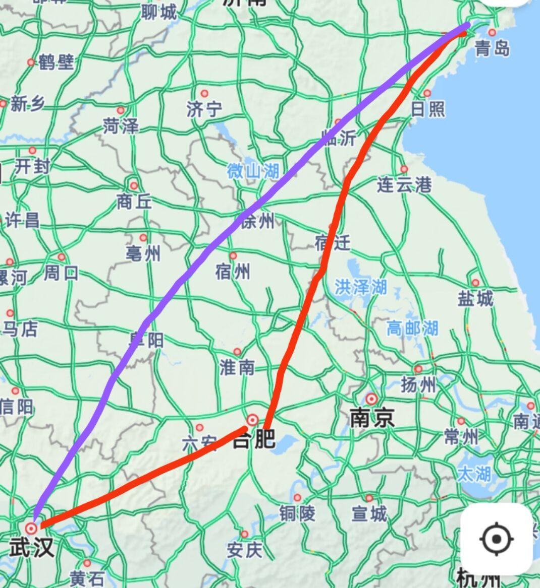 最新京沪高铁线路图